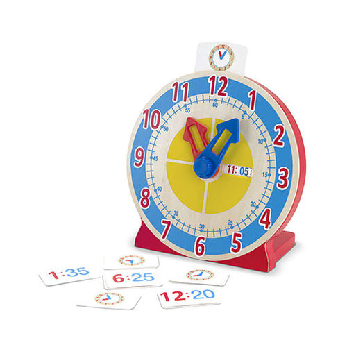 Melissa & Doug - Turn & Tell Wooden Clock