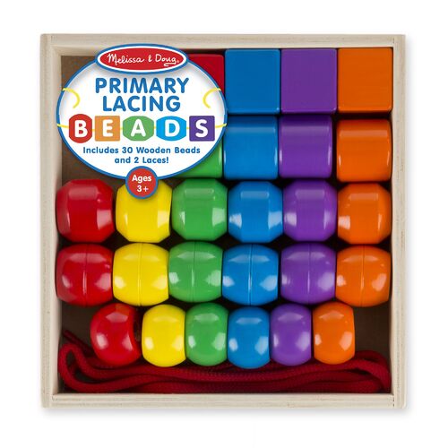 Melissa & Doug - Primary Lacing Beads