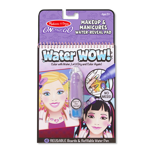 Melissa & Doug - On The Go Water WOW!-Makeup & Manicure