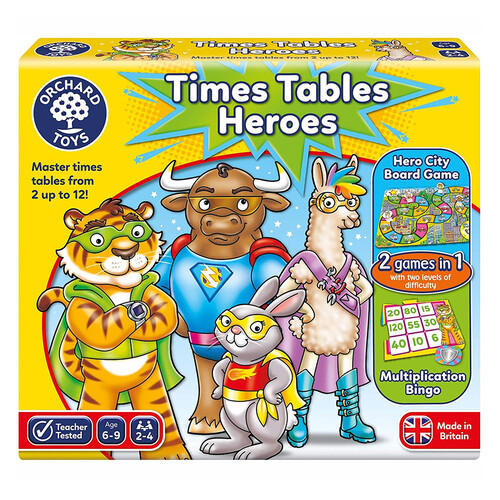 Orchard Toys - Times Tables Heroes