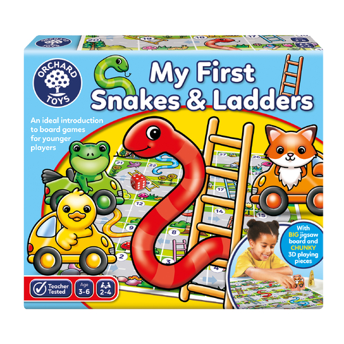 Orchard Toys - My First Snakes And Ladders