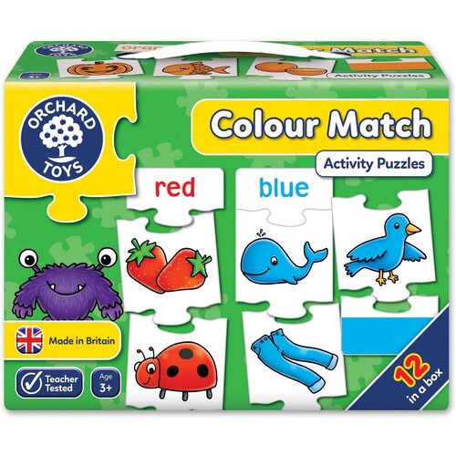 Orchard Toys - Colour Match 12pc Puzzles