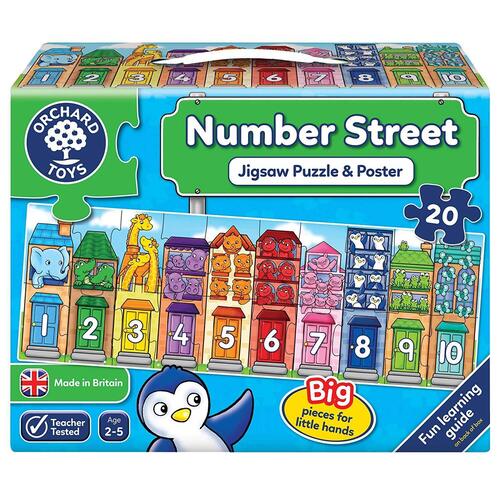 Orchard Toys - Number Street Jigsaw Puzzle