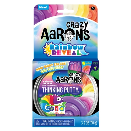 Crazy Aaron's Thinking Putty AP 4 in Rainbow Reveal - Trendsetters 90g