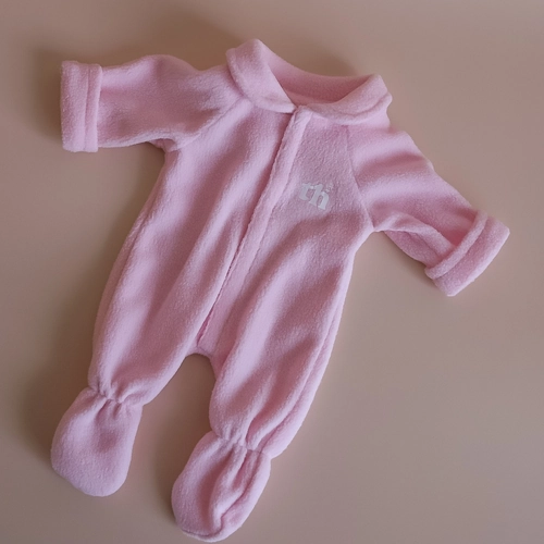 Doll Onesie Suits 40cm - Pink