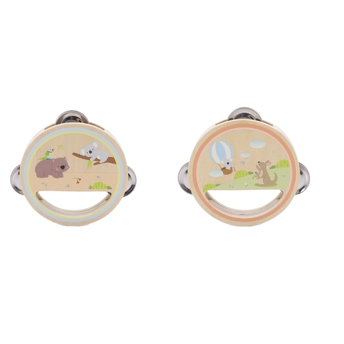KoKo's Music Adventure Wooden Tambourines