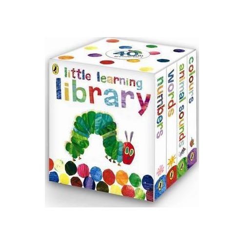 The Hungry Little Caterpillar: Little Learning Library | Set of 4 Board Books