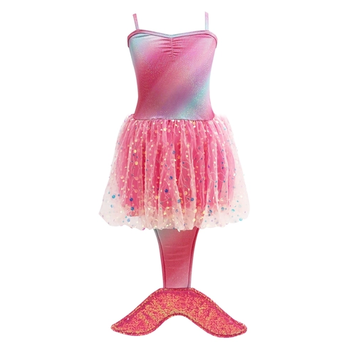 Mermazing Mermaid Dress With Tail Size 3-4