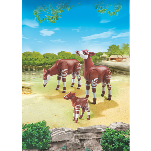 playmobil okapi family