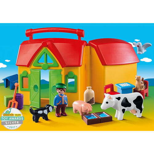 playmobil 123 farm animals