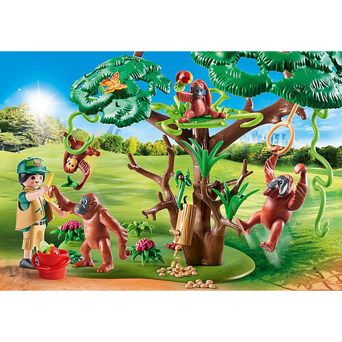 Playmobil Family Fun - Orangutans with Tree