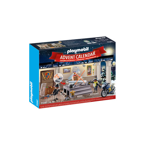 Playmobil Advent Calendar Police Museam Theft