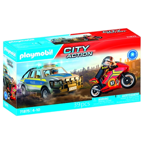 Playmobil City Action - Police Chase With Pick Up Truck