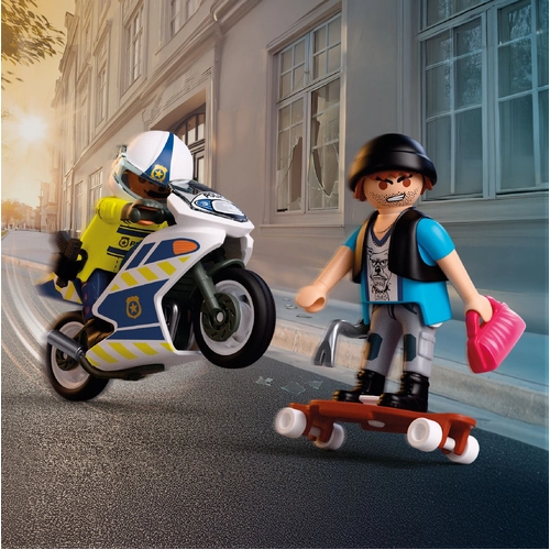 Playmobil City Action - Motorcycle Chase