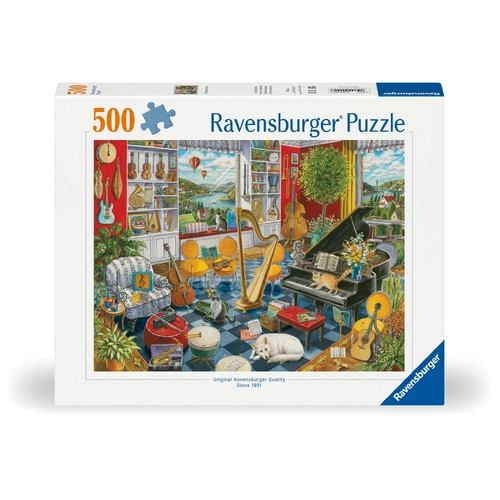 Ravensburger - The Music Room Jigsaw Puzzle 500pc