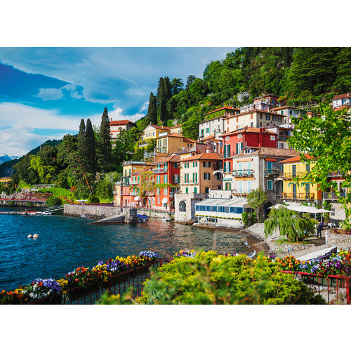Ravensburger Lake Como, Italy Jigsaw Puzzle 500pc