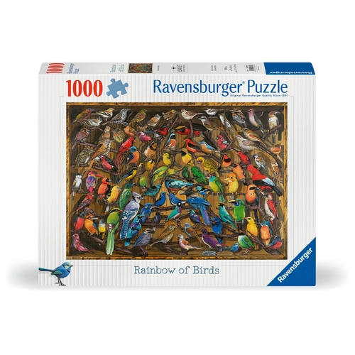 Ravensburger Rainbow Of Birds Jigsaw Puzzle 1000pc