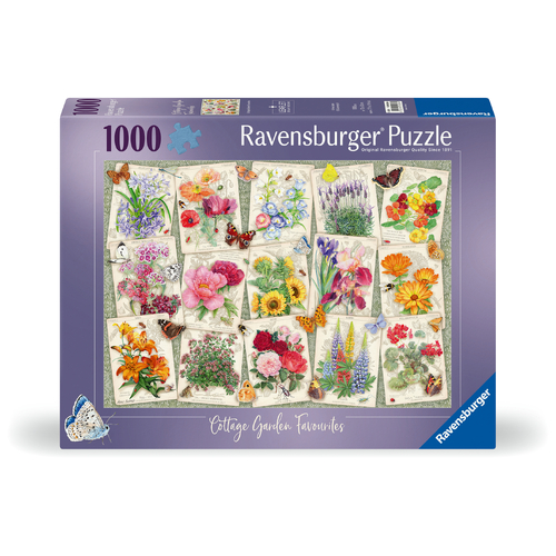 Ravensburger Cottage Garden Favourites Jigsaw Puzzle 1000pc