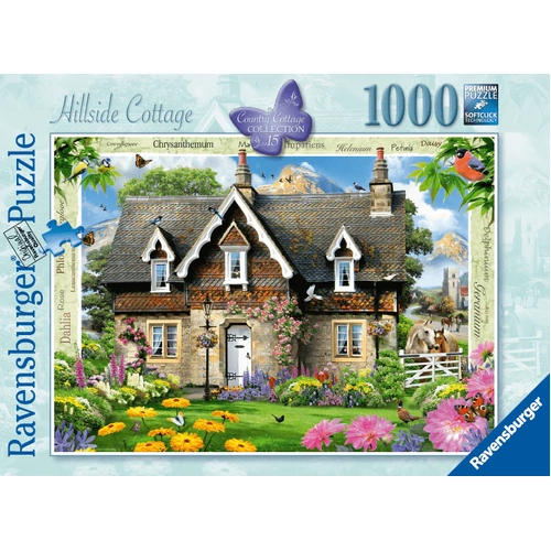 Ravensburger Hillside Cottage Jigsaw Puzzle 1000pc
