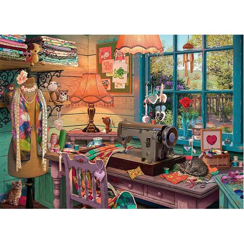 Ravensburger - The Sewing Shed No 4 1000pc Jigsaw Puzzle