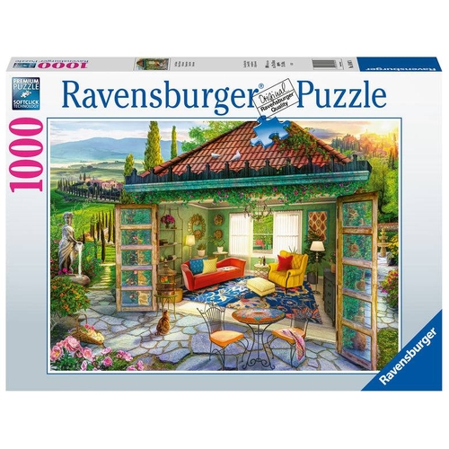 Ravensburger Tuscan Oasis Jigsaw Puzzle 1000pc