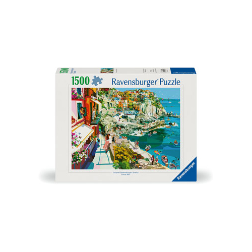 Ravensburger Romance In Cinque Terre Jigsaw Puzzle 1500pc