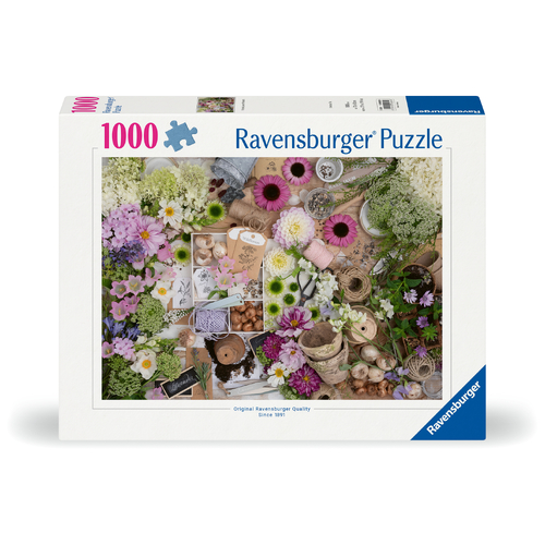 Ravensburger For The Love Of Flowers Jigsaw Puzzle 1000pc