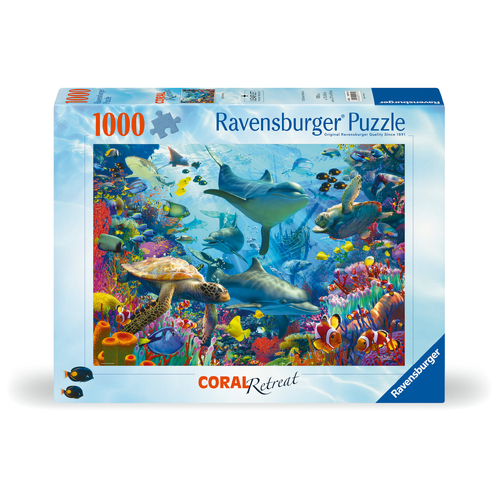 Ravensburger Coral Retreat Jigsaw Puzzle 1000pc