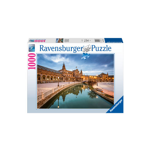 Ravensburger  Plaza de Espana Seville 1000pc Jigsaw Puzzle