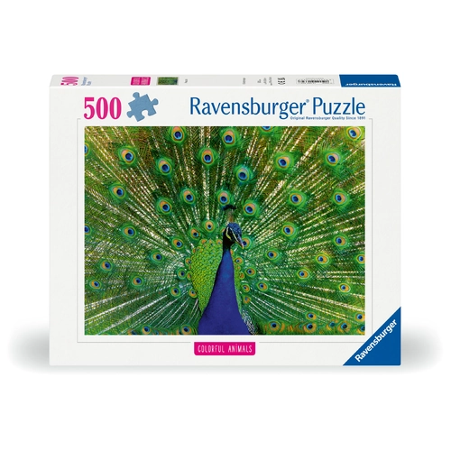 Ravensburger - Peacock Jigsaw Puzzle 500pc