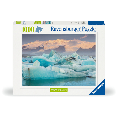Ravensburger Power of Nature Edition | Jokulsarlon Iceland Jigsaw Puzzle 1000pc