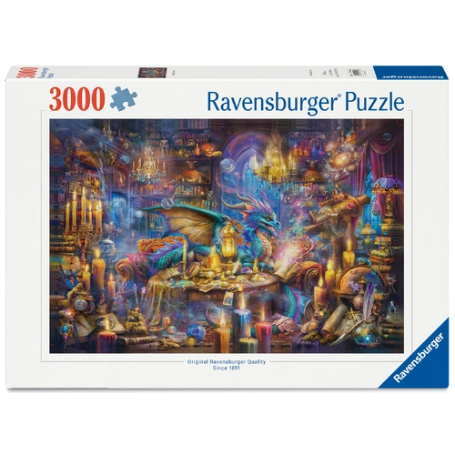 Ravensburger - Dragon's Library 3000pc Jigsaw Puzzle