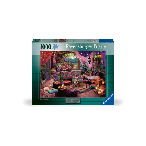 Ravensburger My Haven No 12 Boho Retreat Jigsaw Puzzle 1000pc