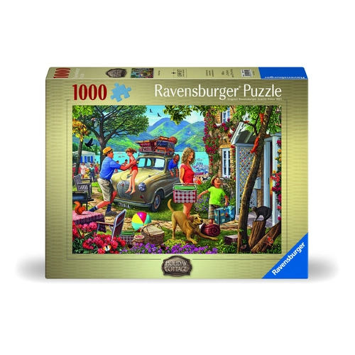 Ravensburger Holiday Cottage Jigsaw Puzzle 1000pc