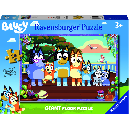 Ravensburger - Bluey Family Time Giant Floor Puzzle 24 Pieces