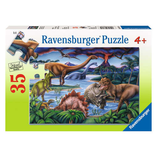 Ravensburger Dinosaur Playground 35pc Jigsaw Puzzle