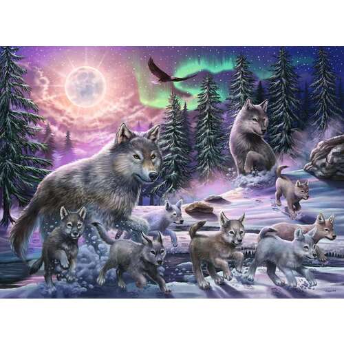 Ravensburger - Northern Wolves Jigsaw Puzzle 150pc