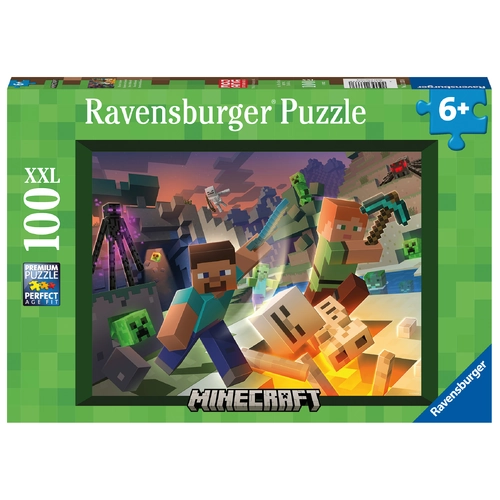 Ravensburger Minecraft Monster Jigsaw Puzzle 100pc