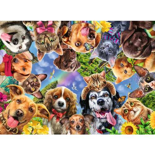 Ravensburger - Animal Selfie Jigsaw Puzzle 500pc
