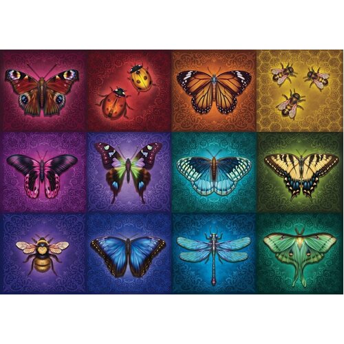 Ravensburger - Winged Things 1000pc Jigsaw Puzzle