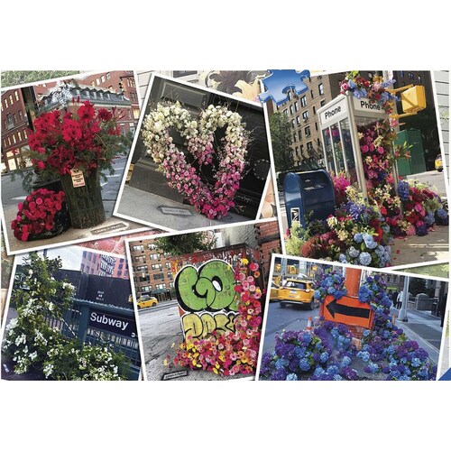 Ravensburger - NYC Flower Flash 1000pc Jigsaw Puzzle