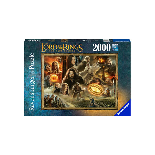 Ravensburger Lord Of The Rings Two Towers 2000pc Jigsaw Puzzle