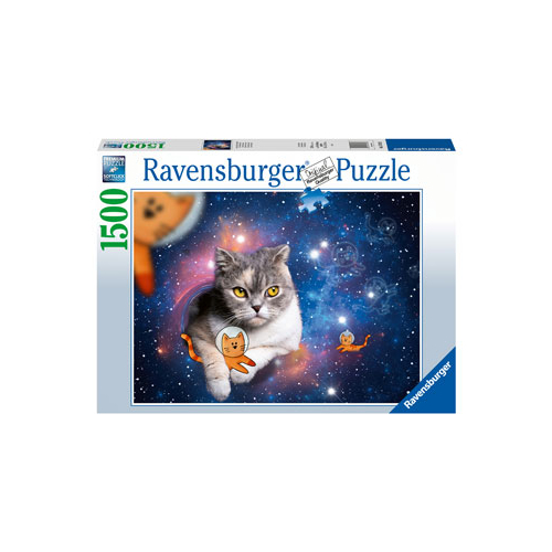 Ravensburger - Cats In Outer Space Jigsaw Puzzle 1500pc