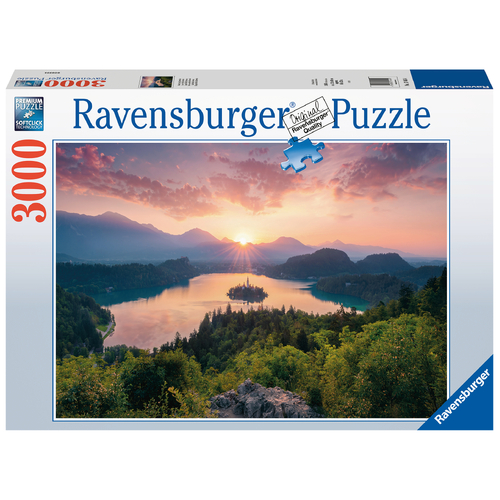 Ravensburger Lake Bled, Slovenia 3000pc Jigsaw Puzzle