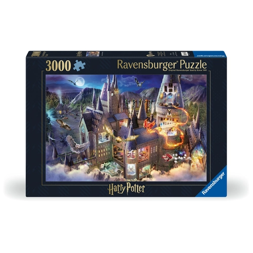 Ravensburger - Hogwarts Castle Cutaway 3000pc Jigsaw Puzzle