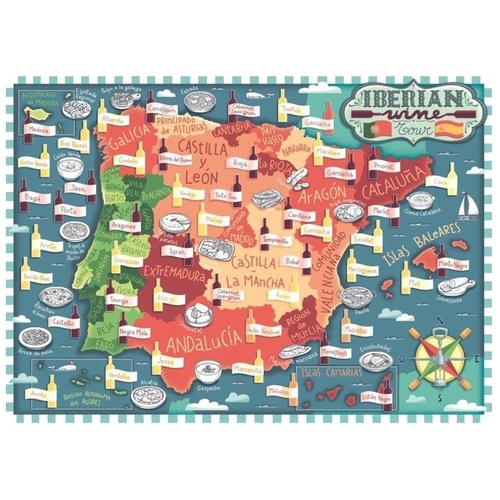Ravensburger Iberian Wine Tour Jigsaw Puzzle 1000pc
