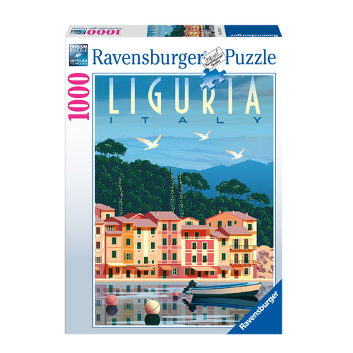 Ravensburger - Postcard from Liguria Italy Jigsaw Puzzle 1000 Pieces