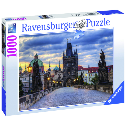 Ravensburger The Walk Across Charles Bridge Jigsaw Puzzle 1000pc