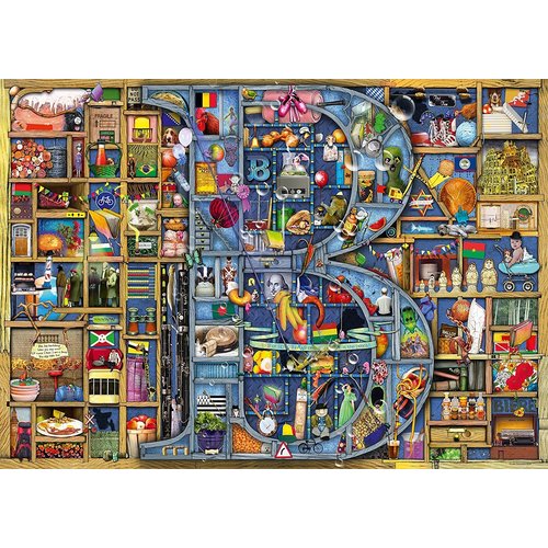 Ravensburger - Colin Thompson Awesome Alphabet B Jigsaw Puzzle 1000pc