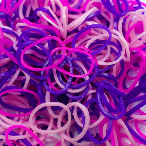Pink loom bands deals